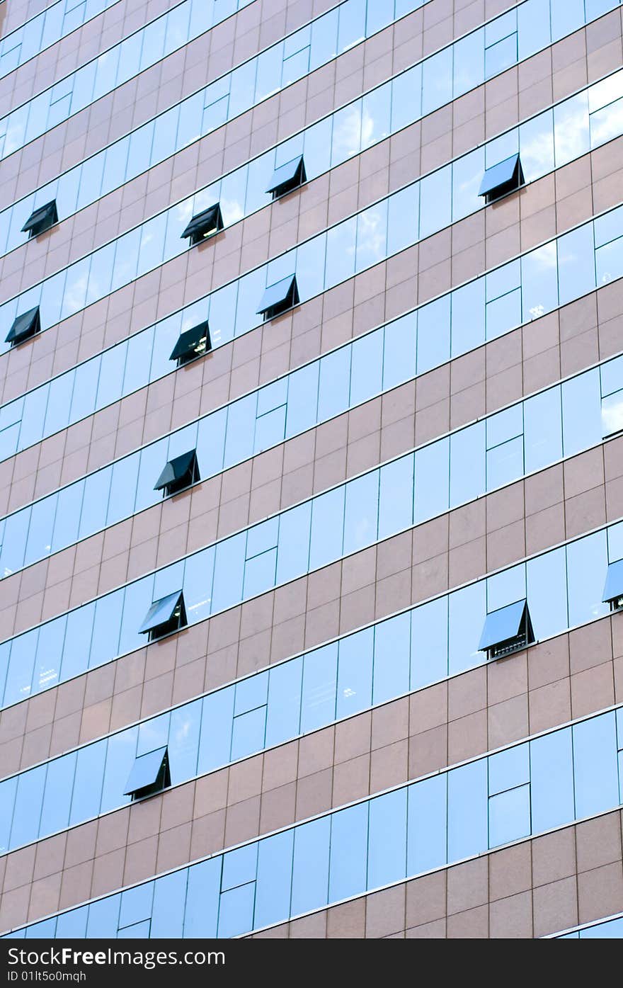 Image of a modern new building in BEIJING. Image of a modern new building in BEIJING