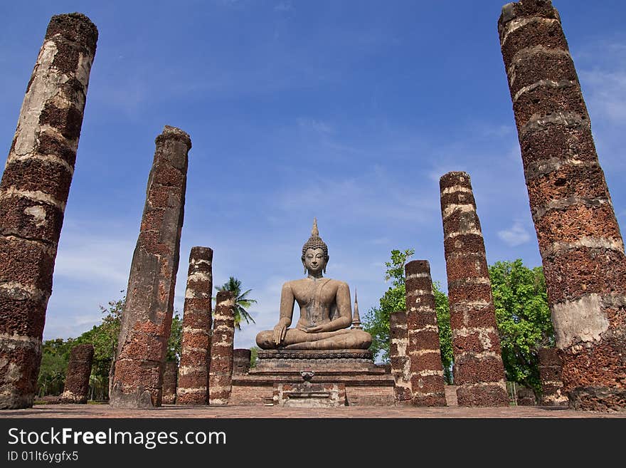 Sukhothai historical park, Thailand