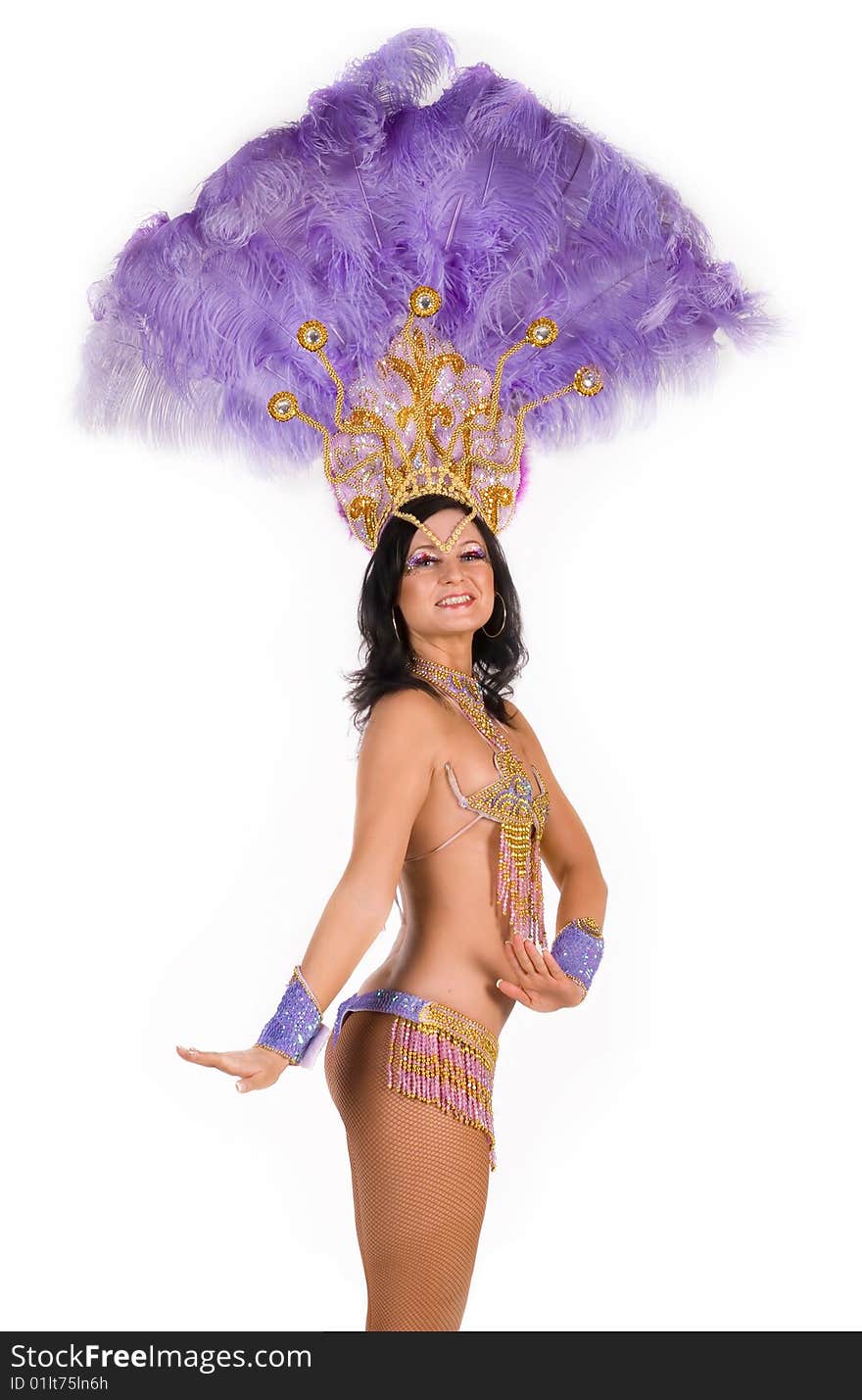 Beautiful carnival dancers, sex and beauty