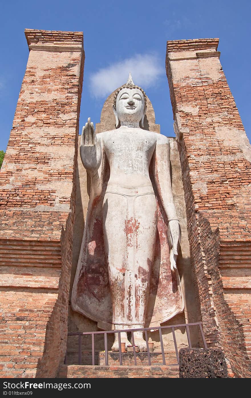 Buddha Image In Sukhothai Historical Park