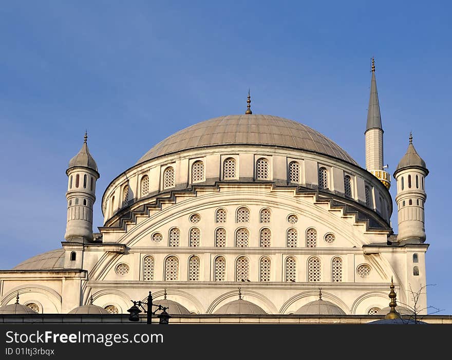 Muslim mosque in istanbul,turkey