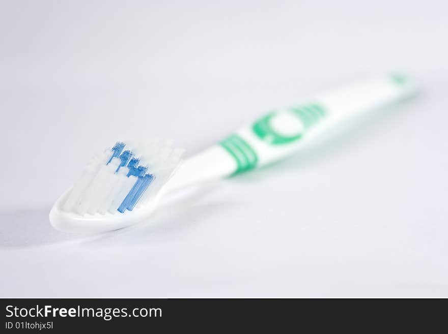 Close-up shots toothbrush with white background. Close-up shots toothbrush with white background