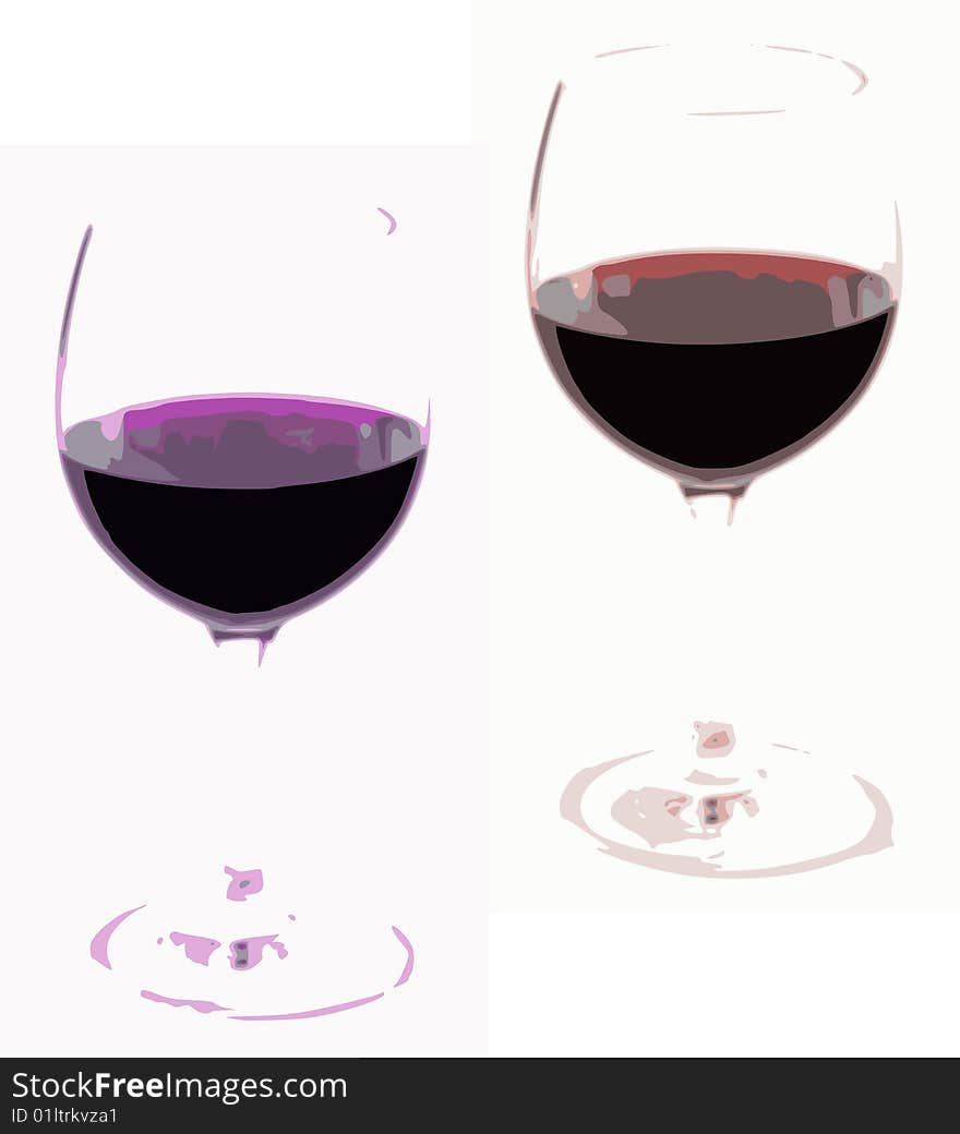 Two Wine Glasses