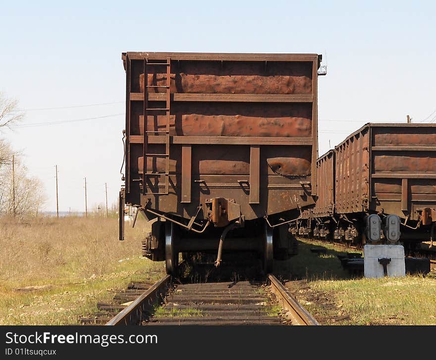 Old Railway Wagon