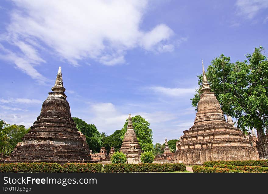 Sukhothai historical park, Thailand