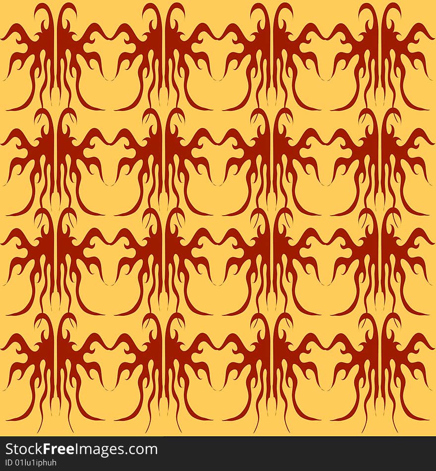 Abstract brown pattern