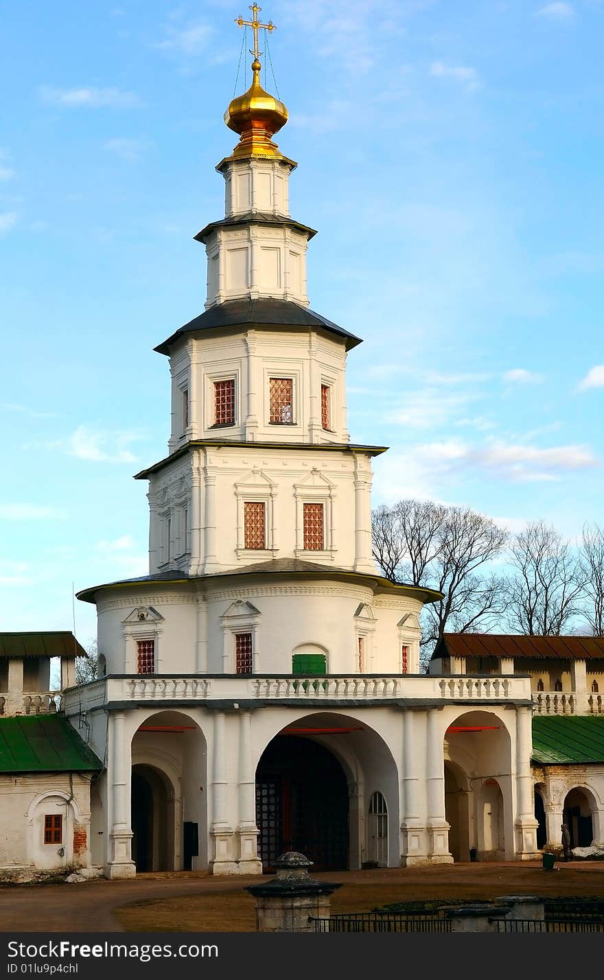 The gates in New Jerusalem monastery, Russia