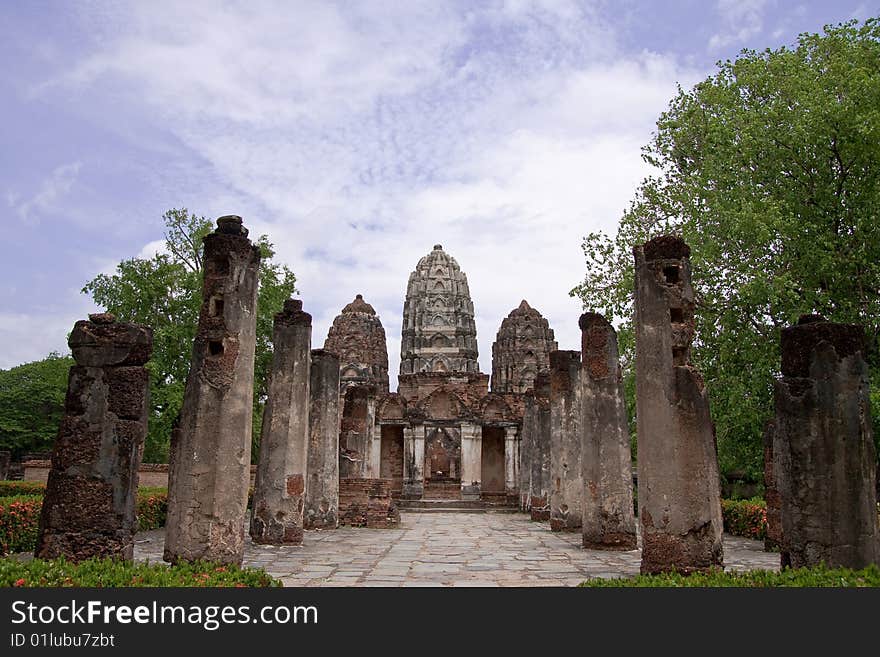 Sukhothai historical park, Thailand