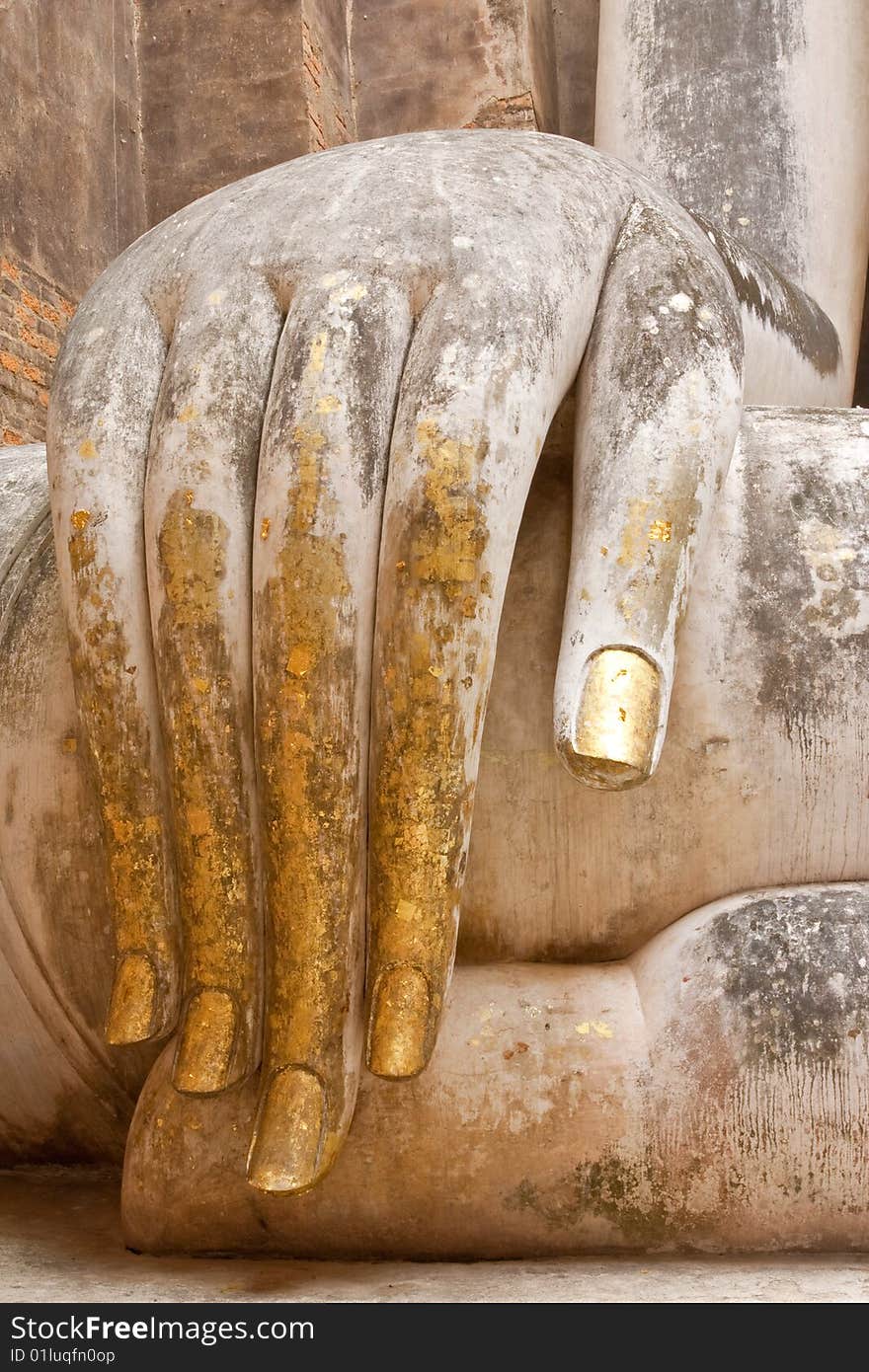 Hand of Buddha image