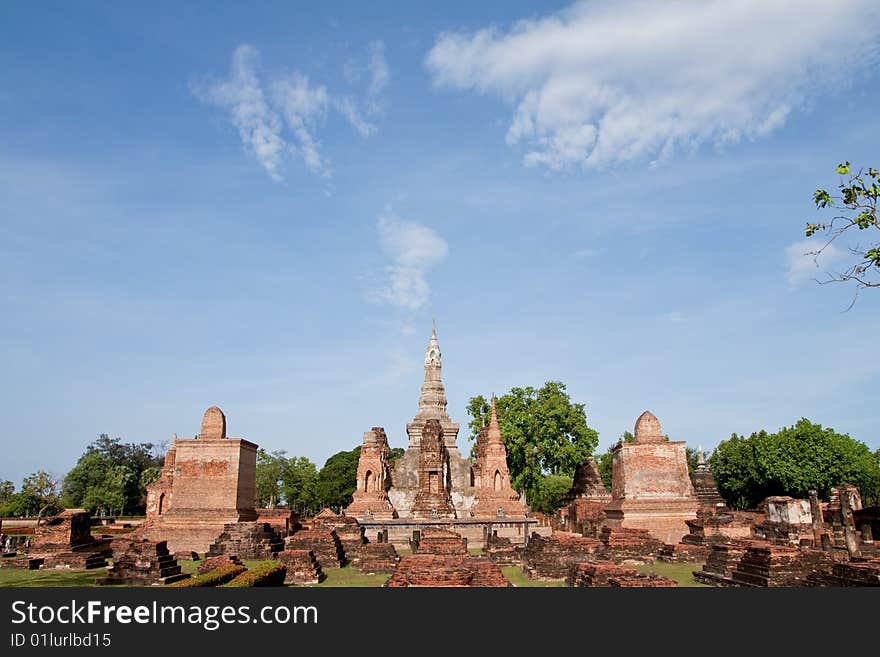 Sukhothai historical park, Thailand