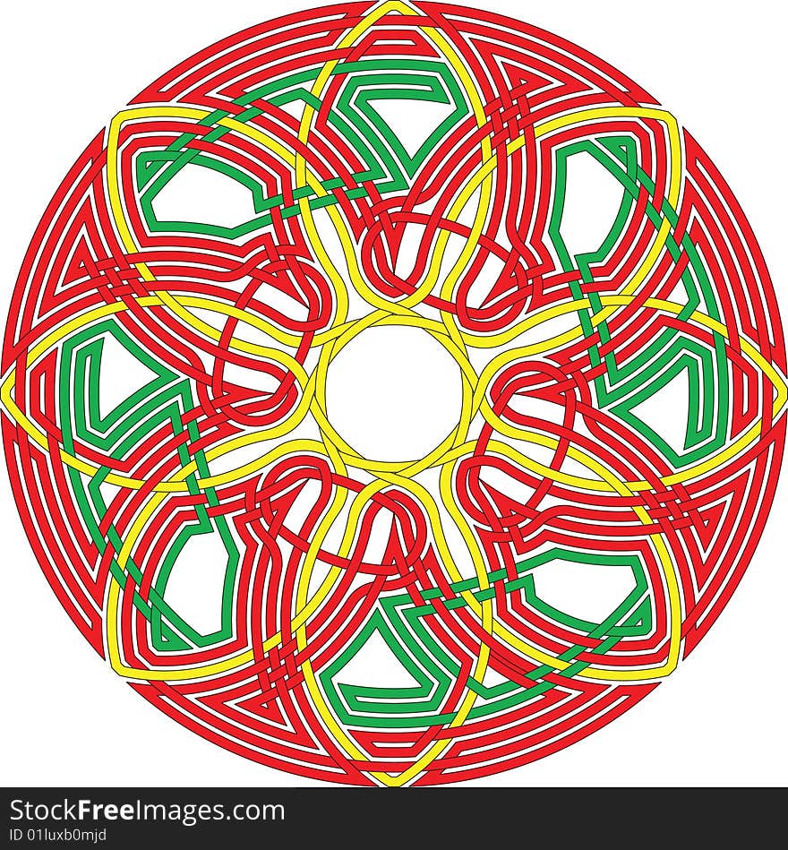 Vector image of celtic knot. Vector image of celtic knot