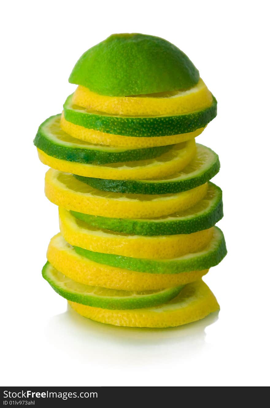 Lime slices