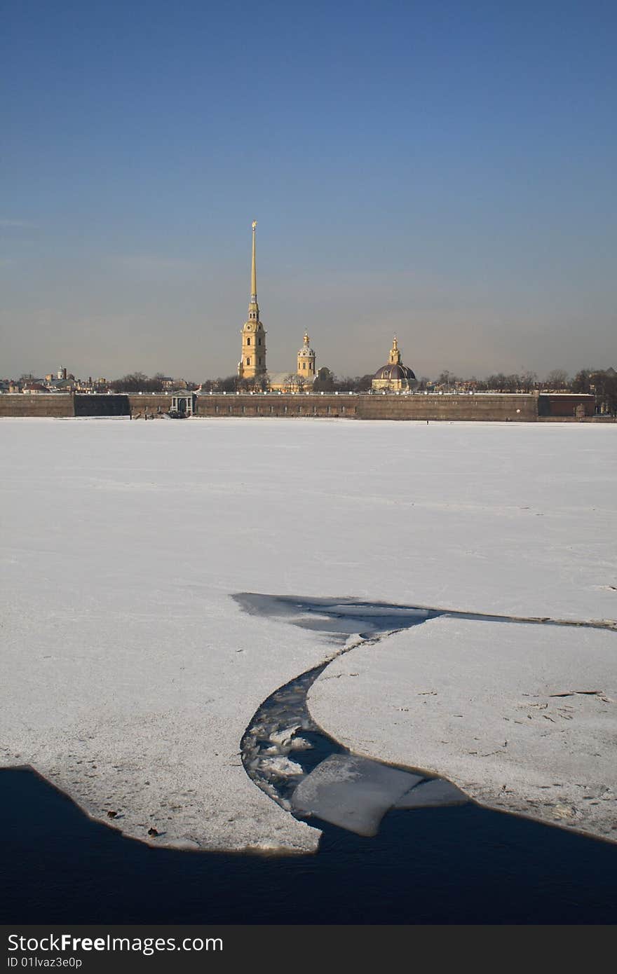 Peter and Paul Fortress in Saint Petersburg