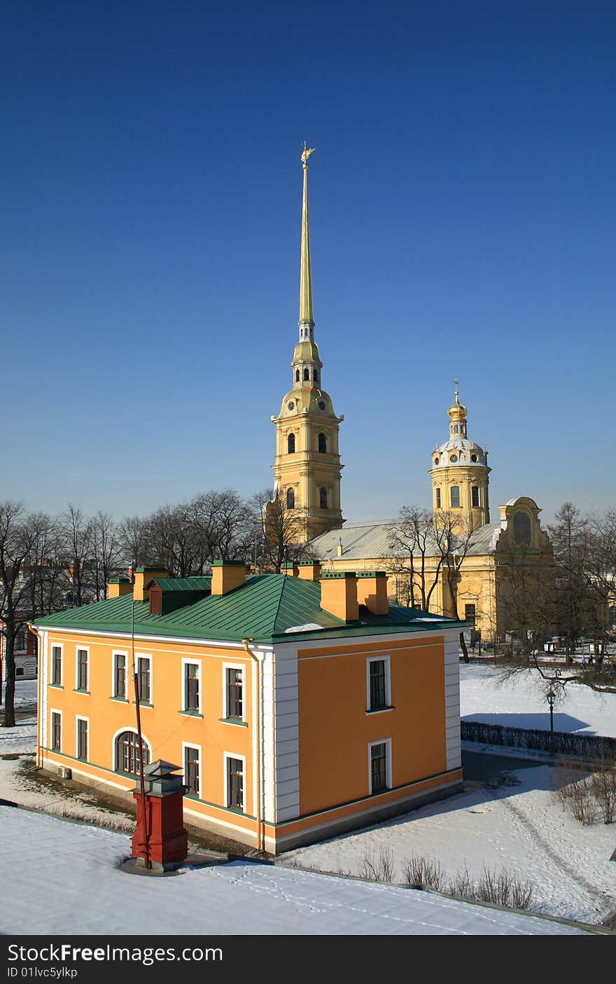 Peter and Paul Fortress in Saint Petersburg