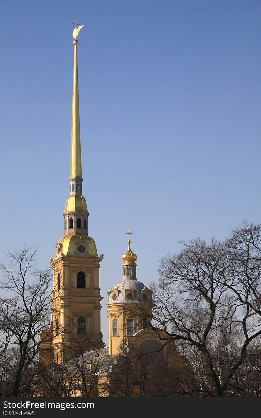 Peter and Paul Fortress in Saint Petersburg