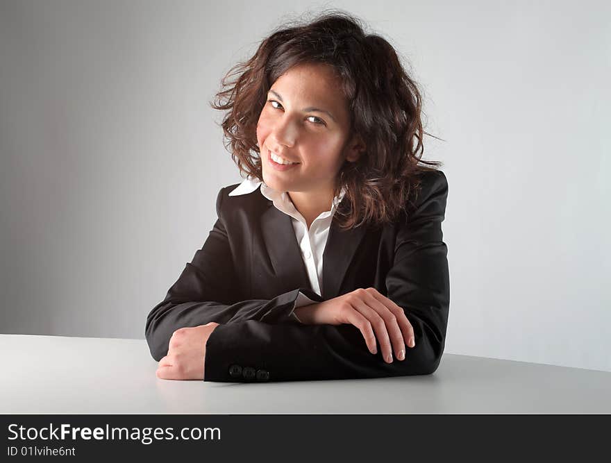 Portrait of smiling business woman