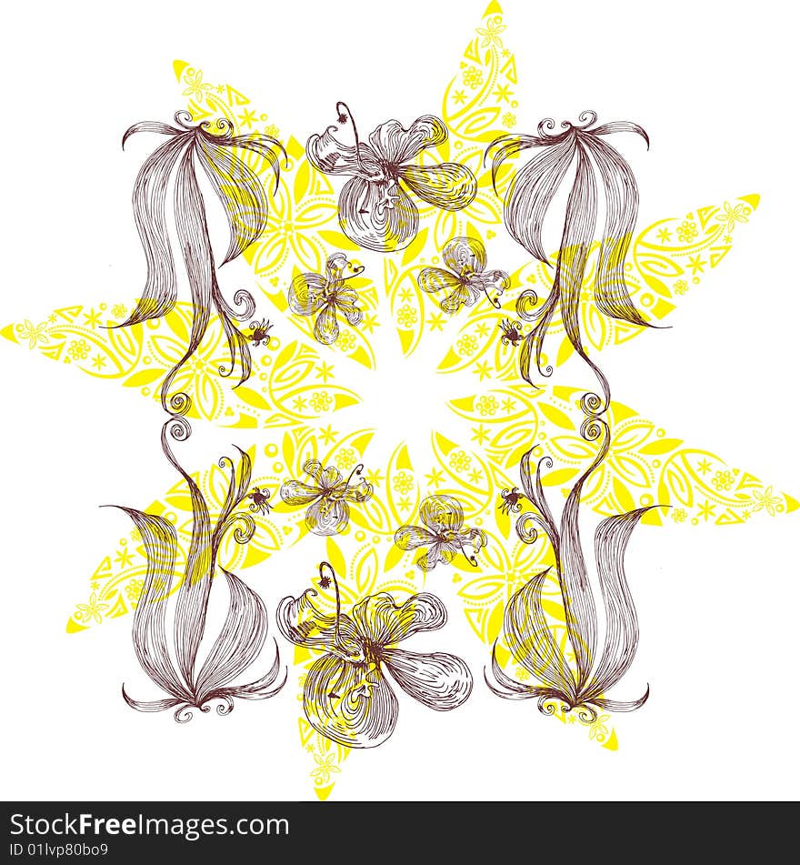 Yellow Star Flower