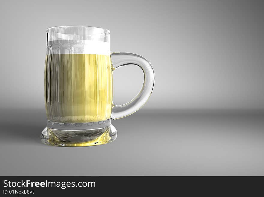 Glass of beer