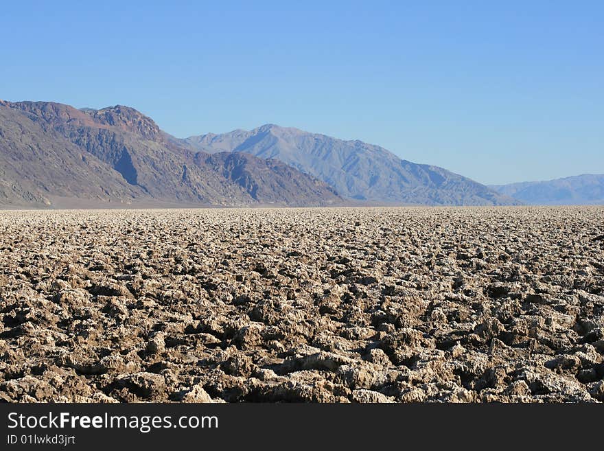 Devil S Golf Course, Death Valley, California