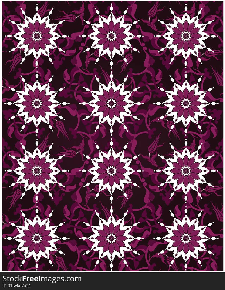 Traditional Ottoman Turkish Seamless Design