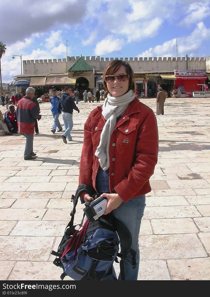 Tourist In Morocco