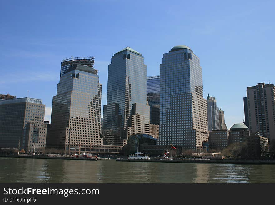 World Financial Center (next to Ground Zero) along the Hudson River. World Financial Center (next to Ground Zero) along the Hudson River.