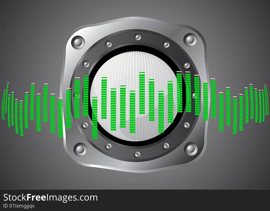 Abstract Background With Speaker