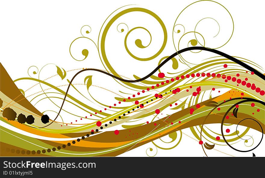 Abstract vector illustration for design. Abstract vector illustration for design.