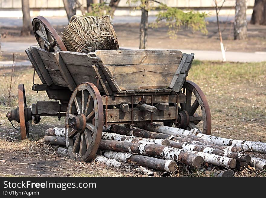 Age-old Russian Cart