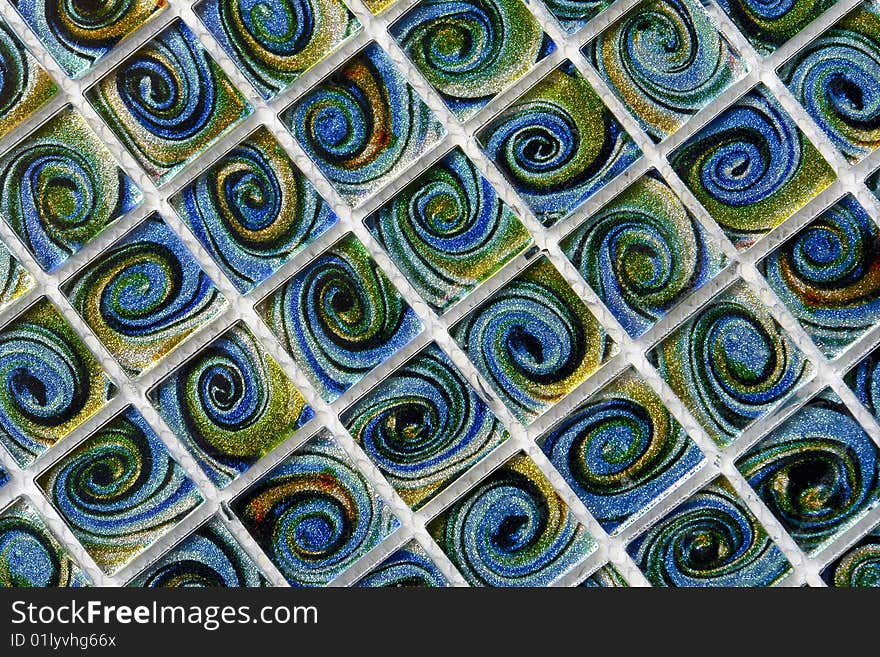 Glass mosaic