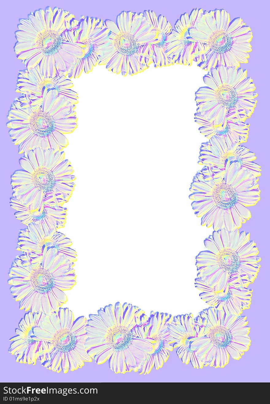 Floral frame