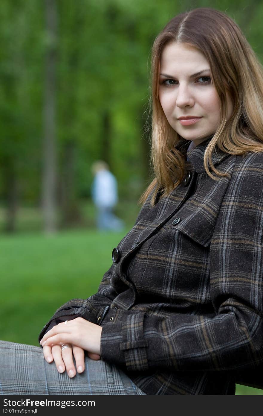 Nice portrait of attractive woman