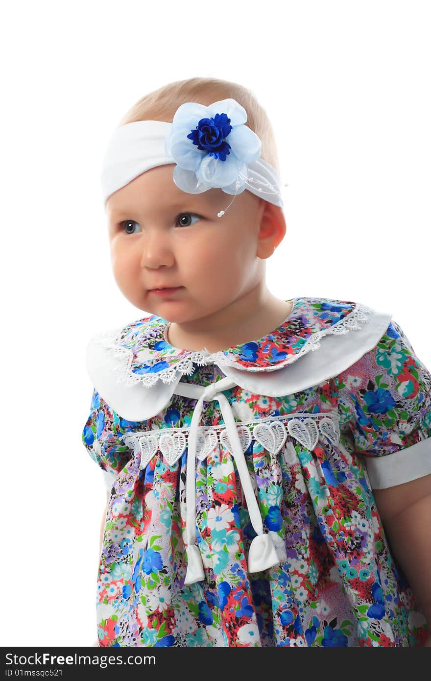 Beautiful little girl. Shot in a studio. Beautiful little girl. Shot in a studio.