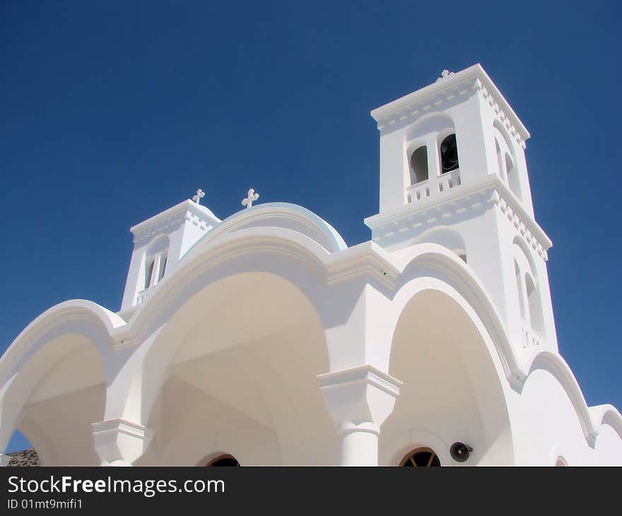 Greek orthodox church on Paros island