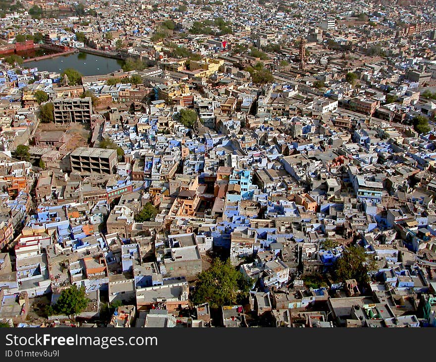 Jodphur Blue City in Rajasthan, India