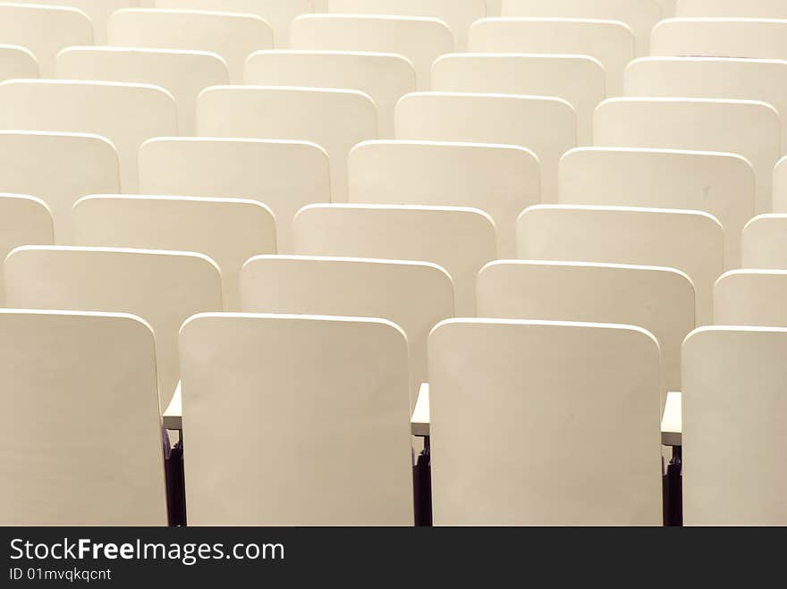 Seats in theatre