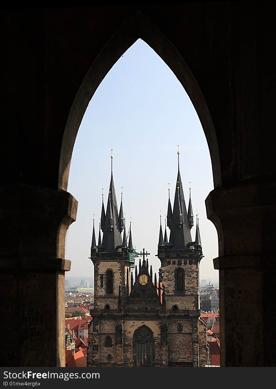 Staromestske square in Prague