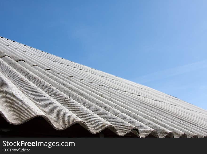 Grey Roof Under The Sky