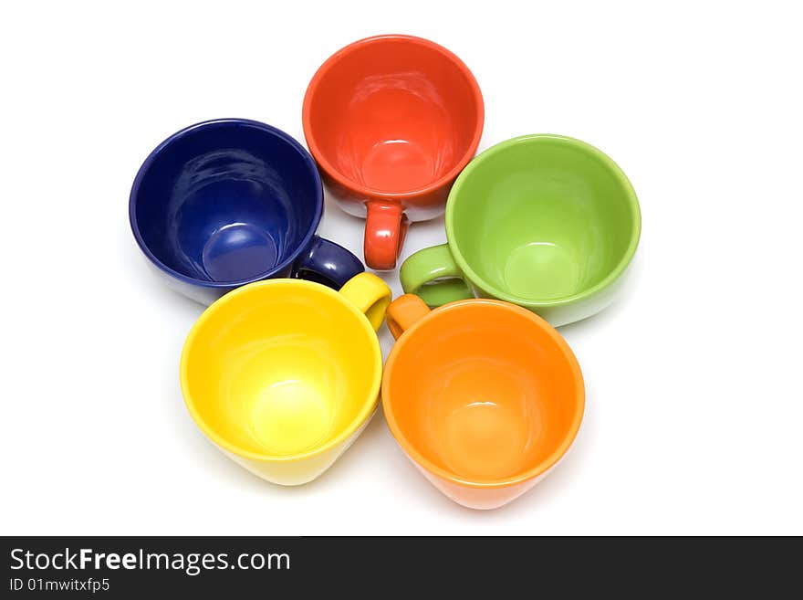 Multicolor cups