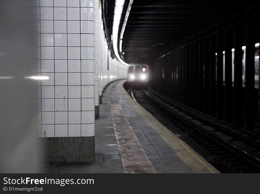 Arriving Train