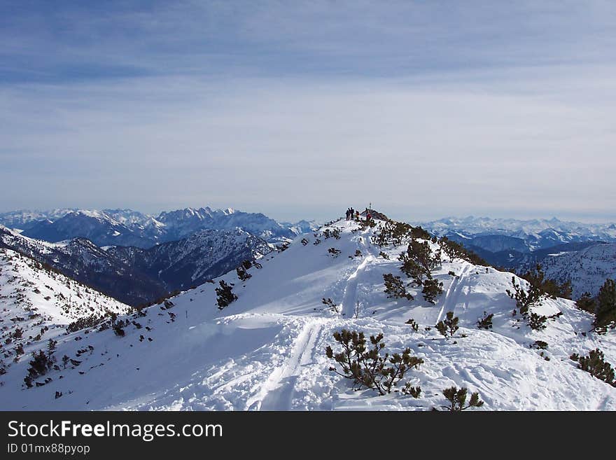 The Alps In Winter