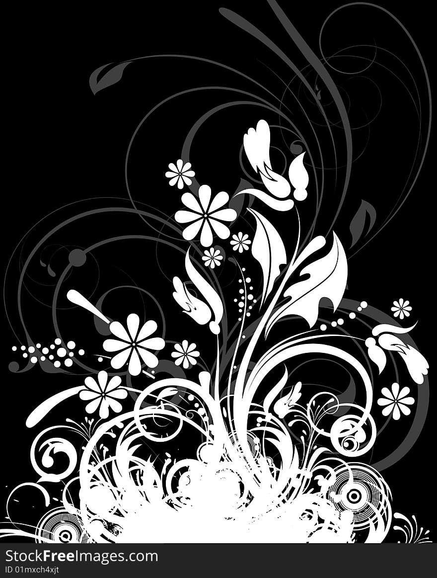 Floral Abstract Background