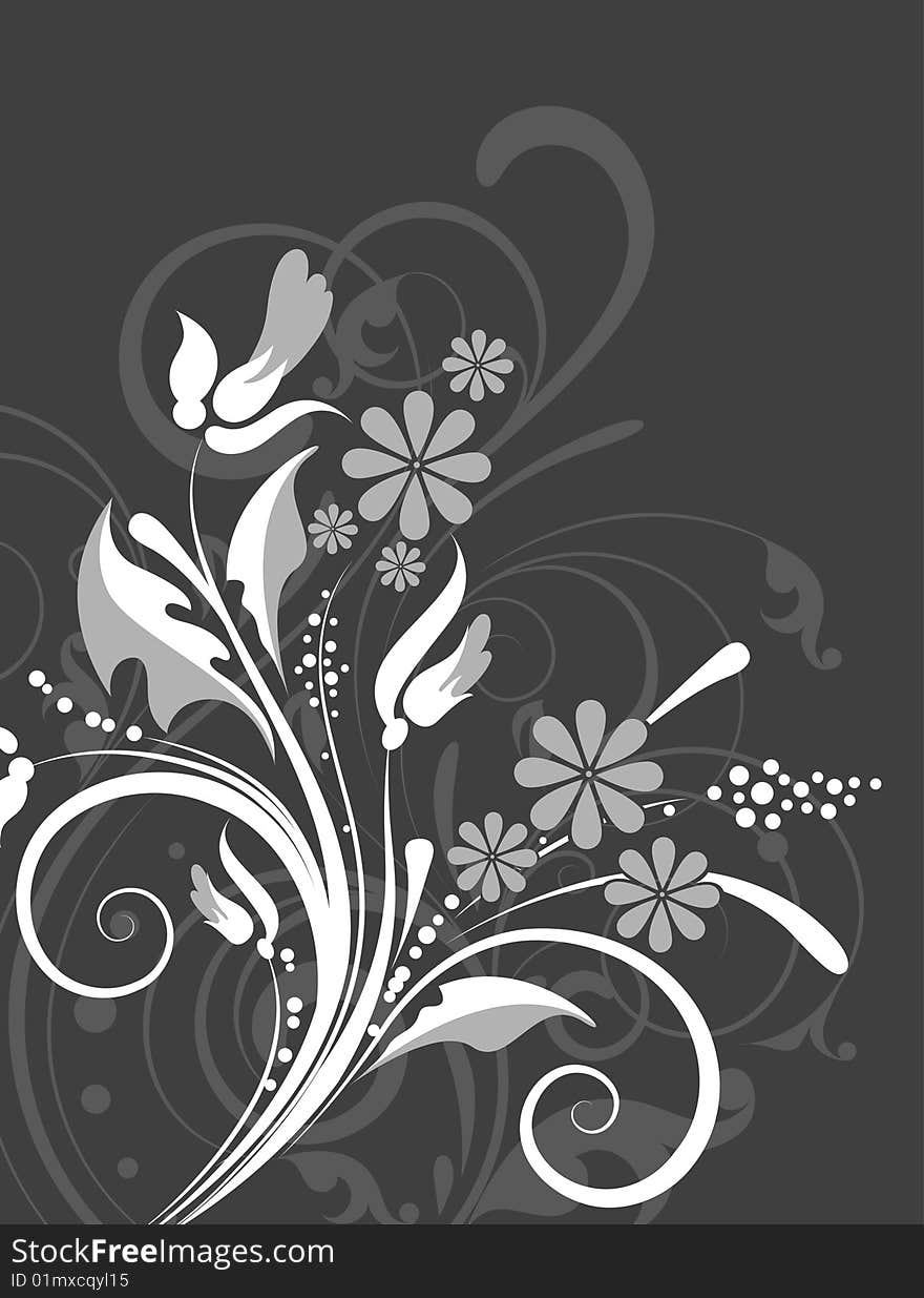 Floral Abstract Background