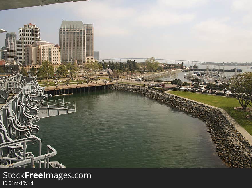 San Diego from USS Midway 998