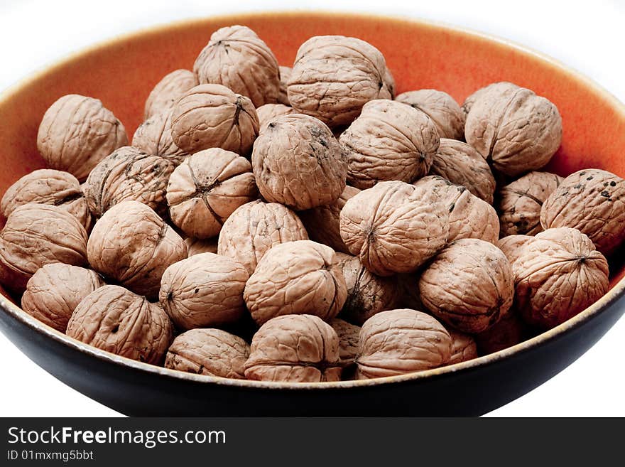 Walnuts in a bowl