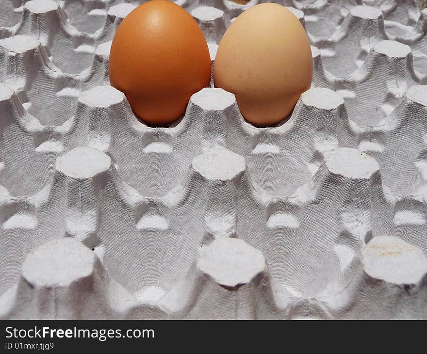 Photograph representing background of eggs