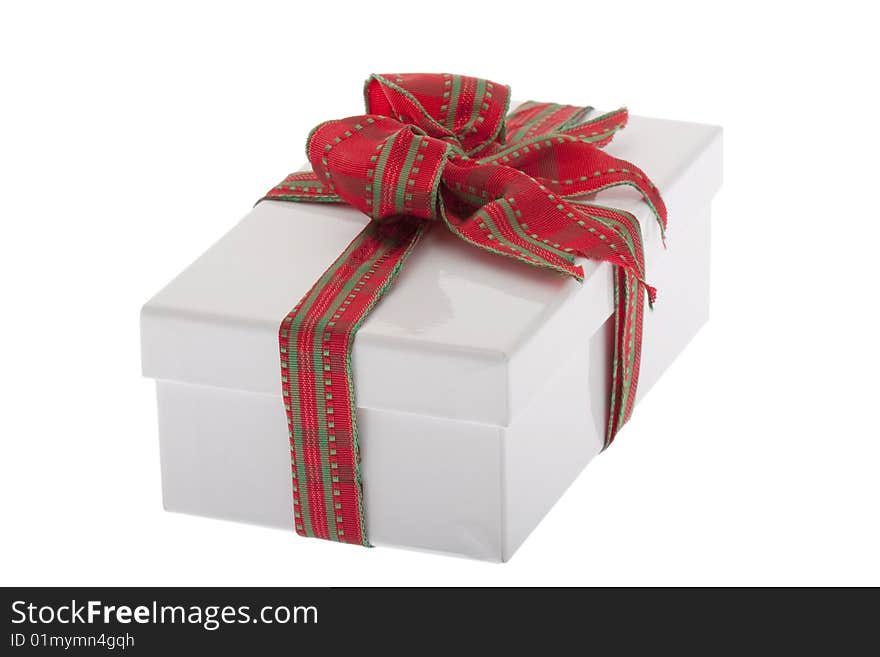 Present, box with jewelry ribbon