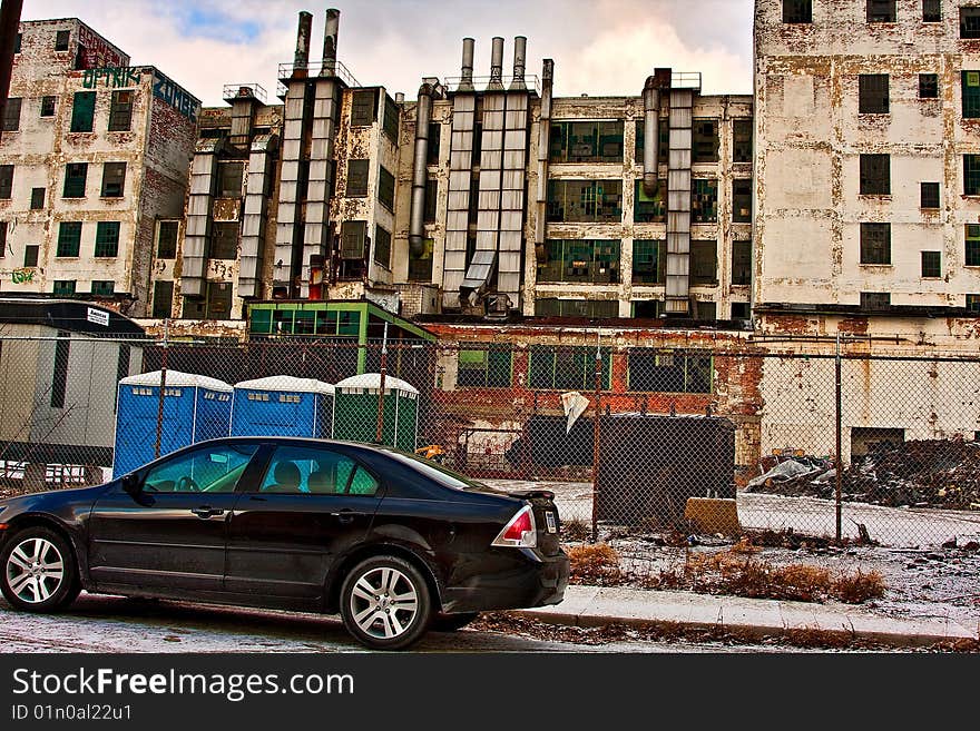 Yet, another abandoned industrial building that serves no purpose to its master. Yet, another abandoned industrial building that serves no purpose to its master.