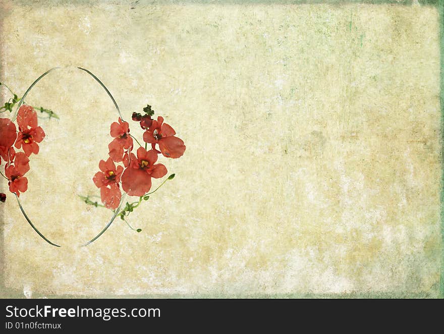 Lovely background image with floral elements. useful design element.