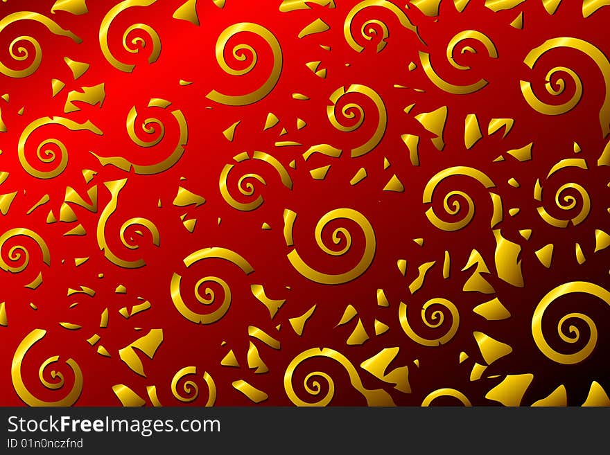 Vector illustration of abstract background